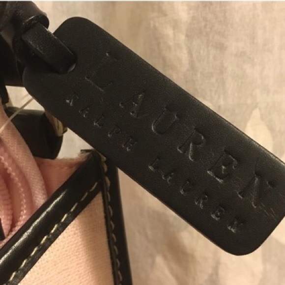 🌷SOLD🌷Lauren Ralph Lauren pink linen black trim - Picture 3 of 5