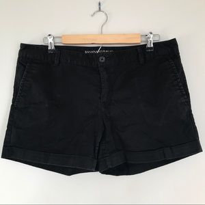 Black Banana Republic City Chino Short