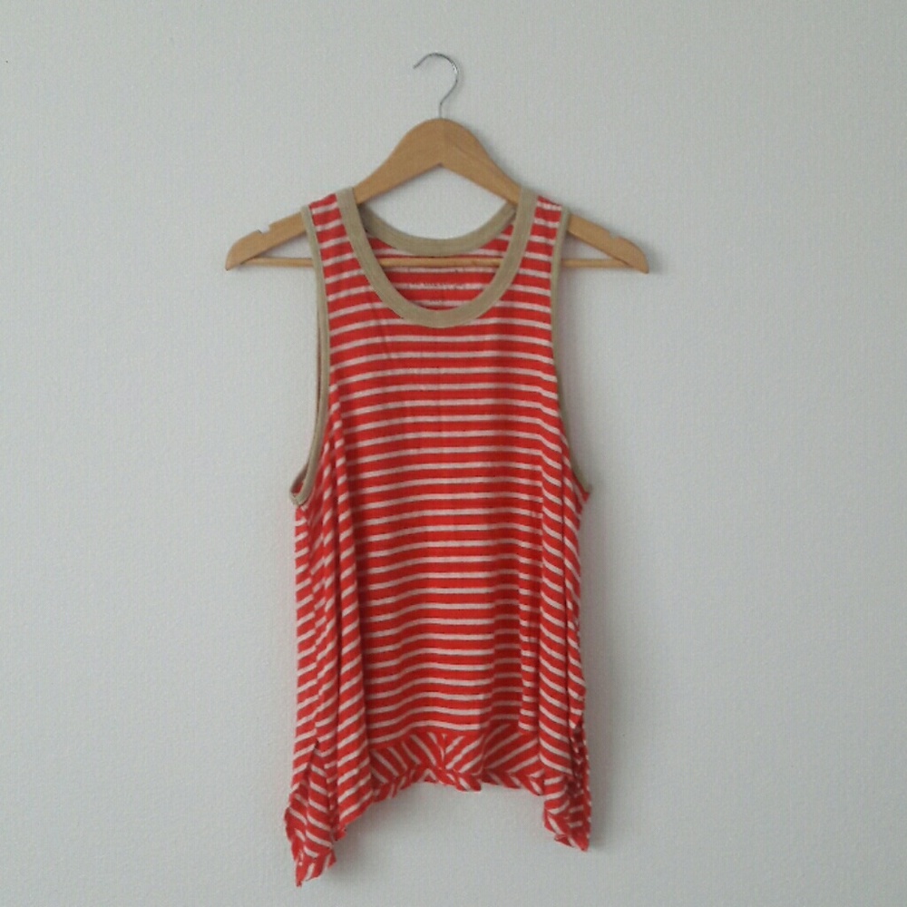 Free People Striped Tank