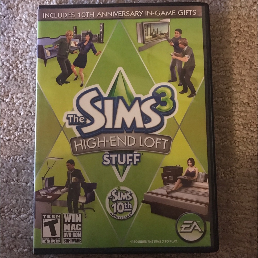 The sims 3 high end loft stuff