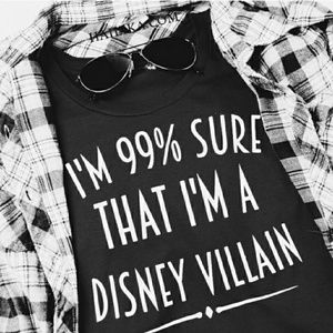 HP! ⭐ 99% Sure I'm A Disney Villain Graphic Shirt