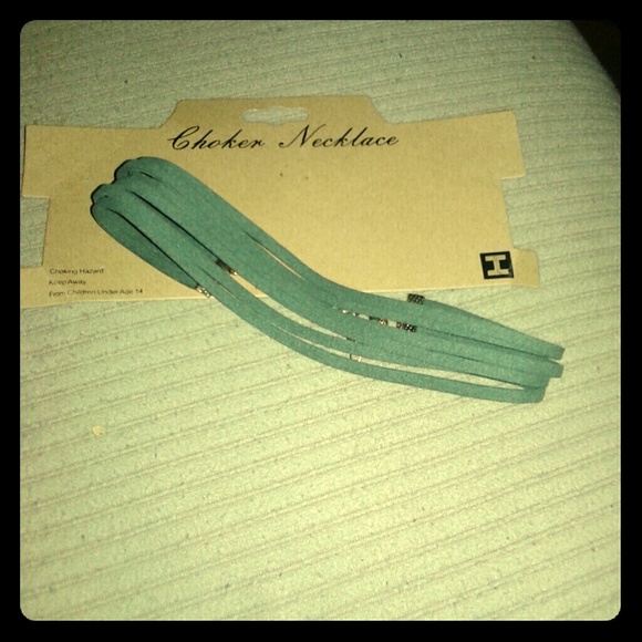 Jewelry - Layered Suede Olive Choker