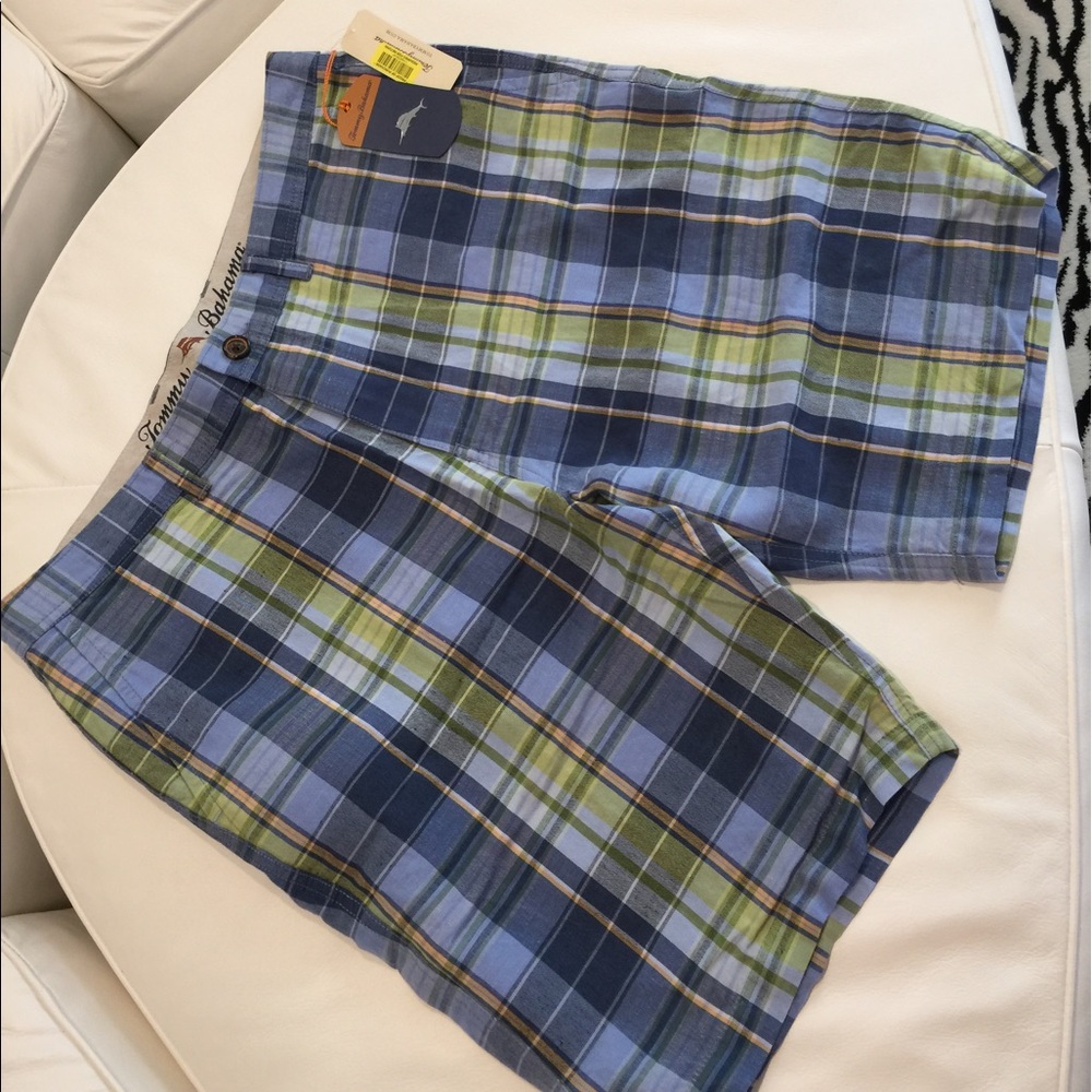 Brand New Men's Madrid Plaid Shorts
