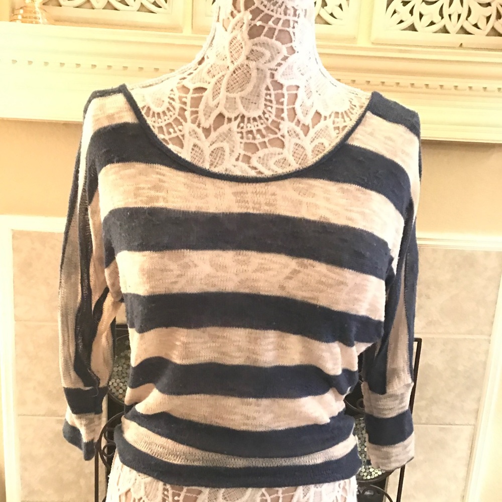 American Rag boho Lace Flowy Top