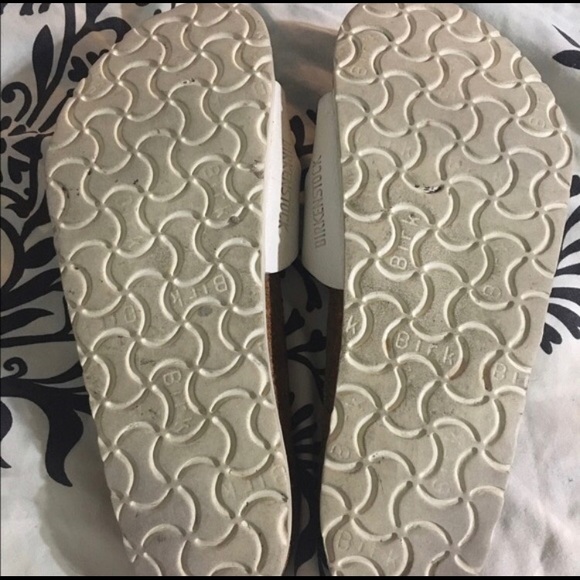 White Birkenstock Ibiza Sandals sz 37 - Picture 4 of 4