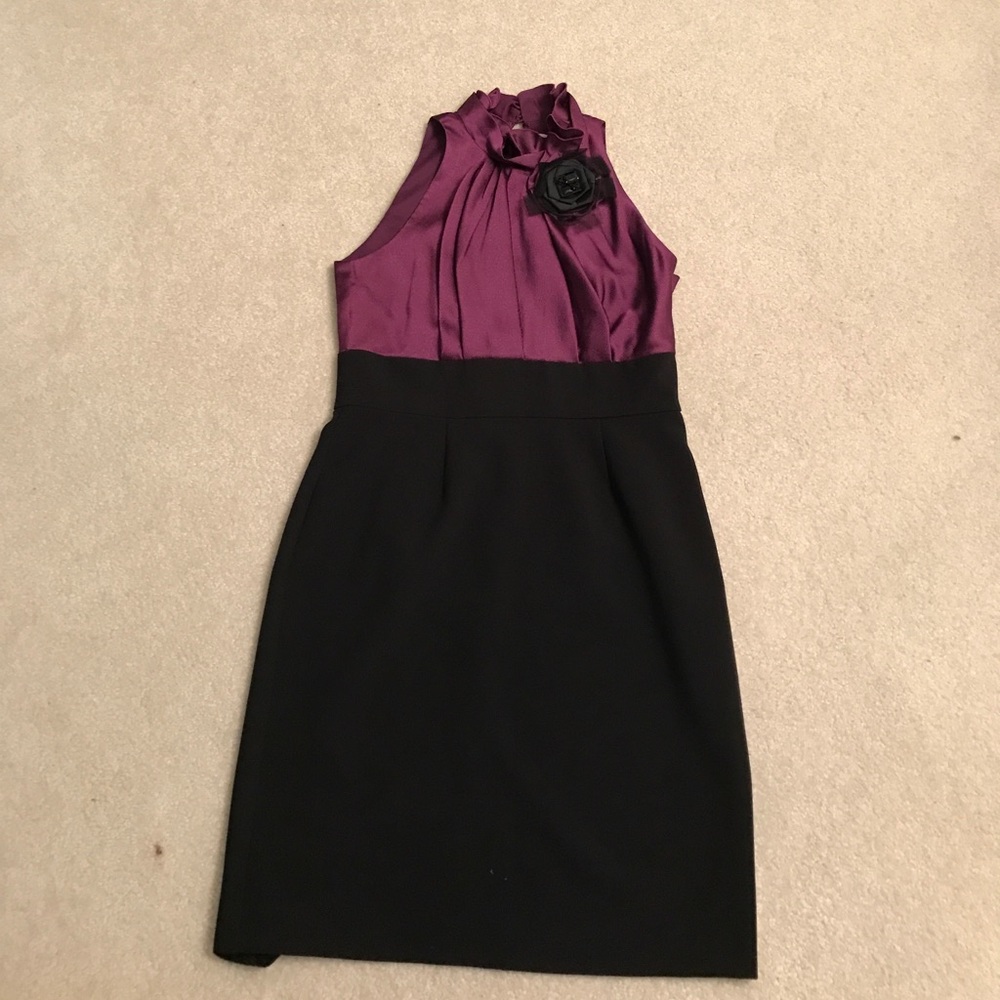Purple and black beautiful halter