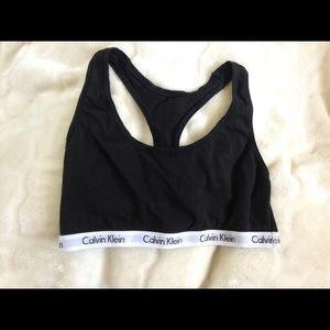 ✨ CK Calvin Klein Modern Cotton Sport Bra Size S ✨