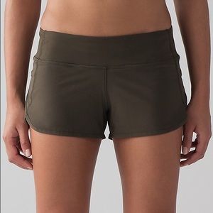Lululemon speed shorts Size 10