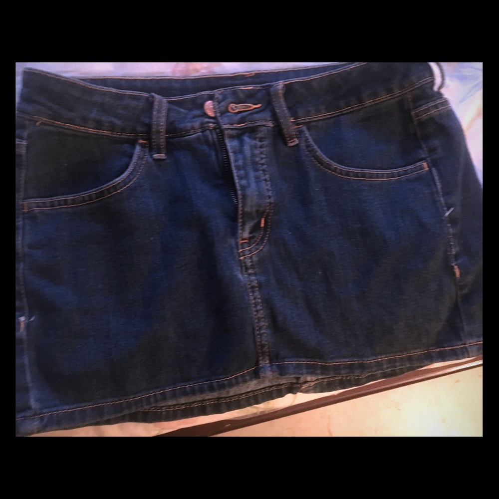 H&M jean skirt