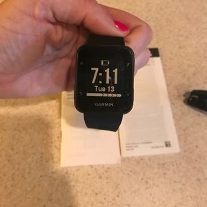 Garmin running watch