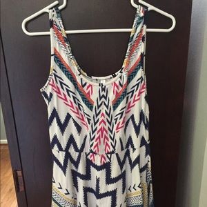 Target Aztec dress with cut out on the back