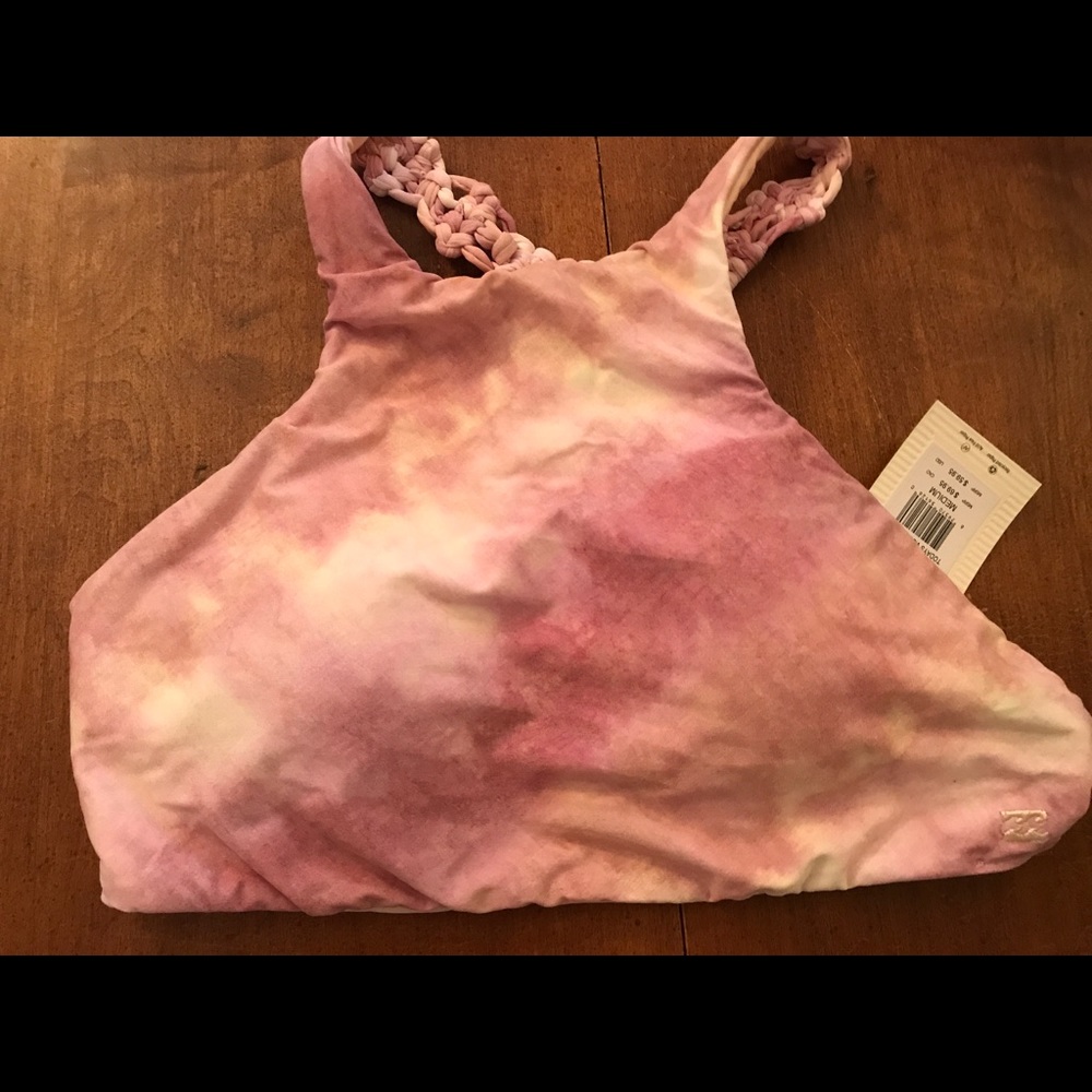 Bikini tie-dye top