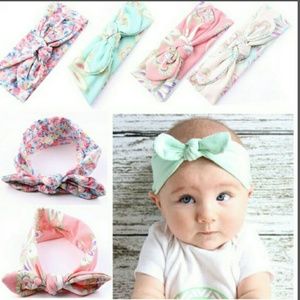 Rabbit ears turban knot headbands