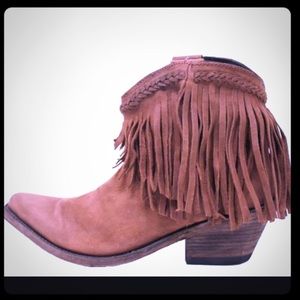 Liberty Black Fringe Boots