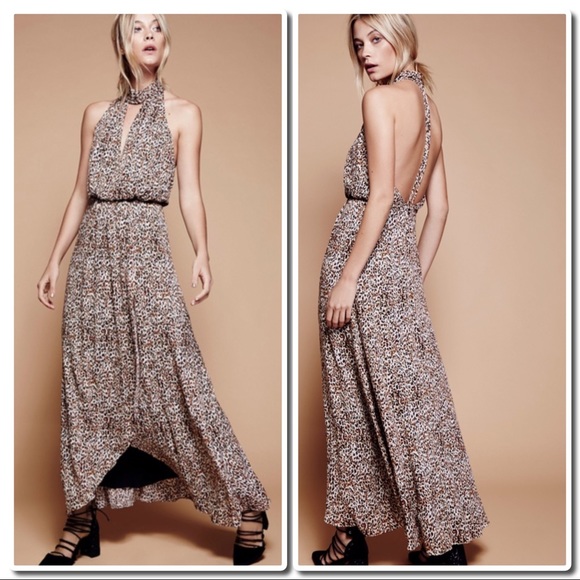 FREE PEOPLE Animal Instincts Print Maxi - Picture 2 of 4