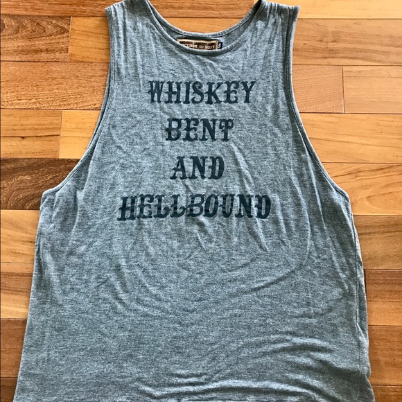Whiskey Bent Muscle Tank - Picture 7 of 7