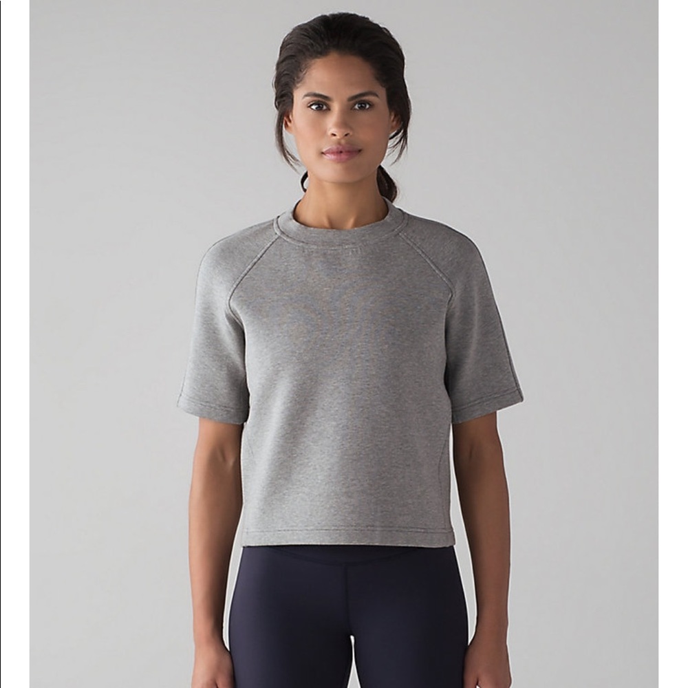 Lululemon crop top sweatshirt