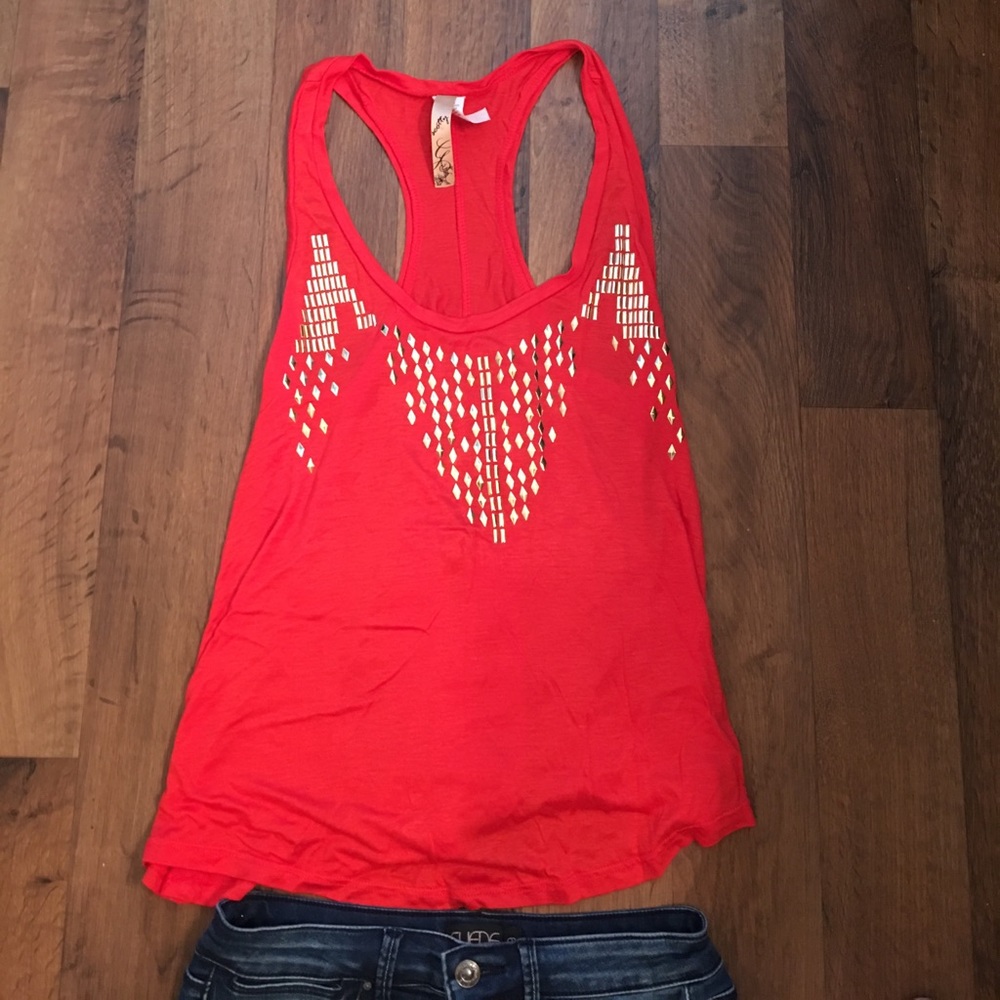 Studded tank top