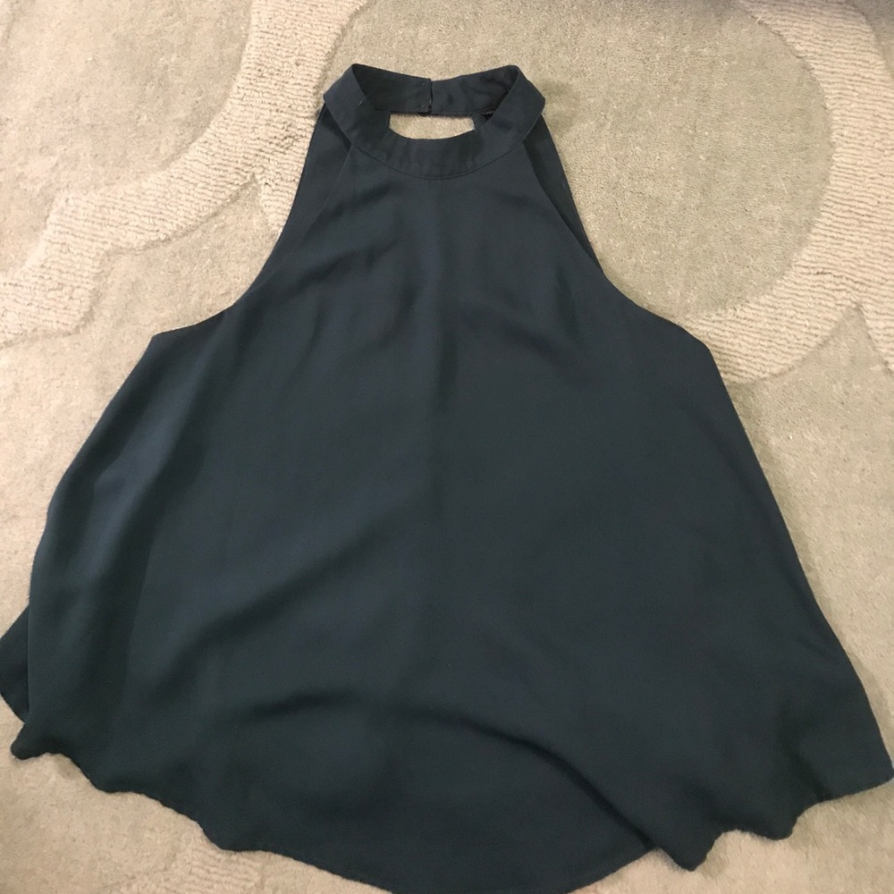 Guess Teal Swing Blouse