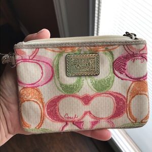 Coach wristlet, gently used