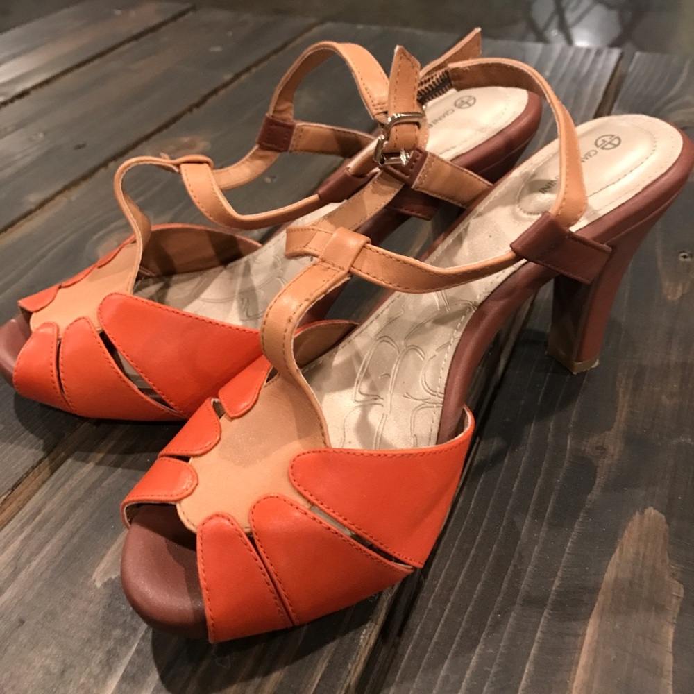 Giani Bernini Vintage Style T-Strap Heels