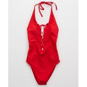❣️LAST PRICE 🆕NWT! Aerie Lace-Up Swimsuit