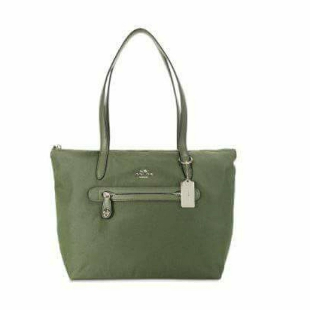 Coach Nylon Zip Tote