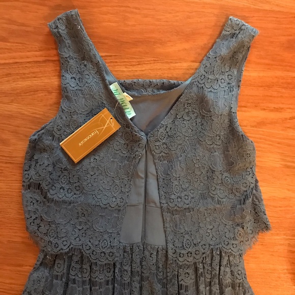 NWT 🙌🏻 HOST PICK Francesca’s Mulberry Lace Dress - Picture 5 of 6