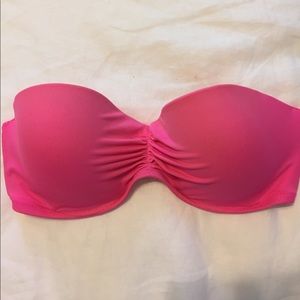 Victoria's Secret strapless bandeau swim suit