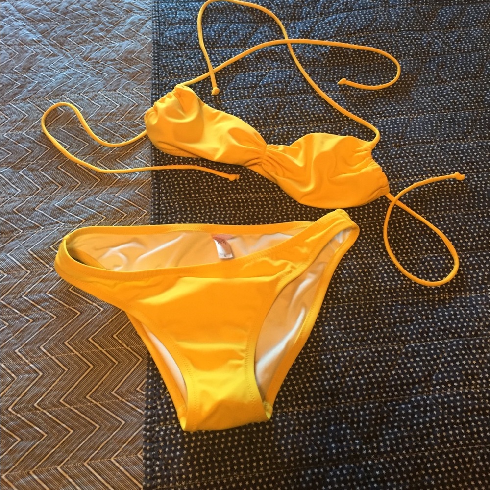 Yellow Bikini