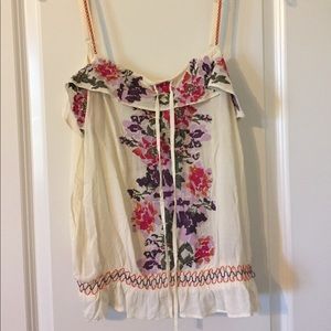 Floral tank top