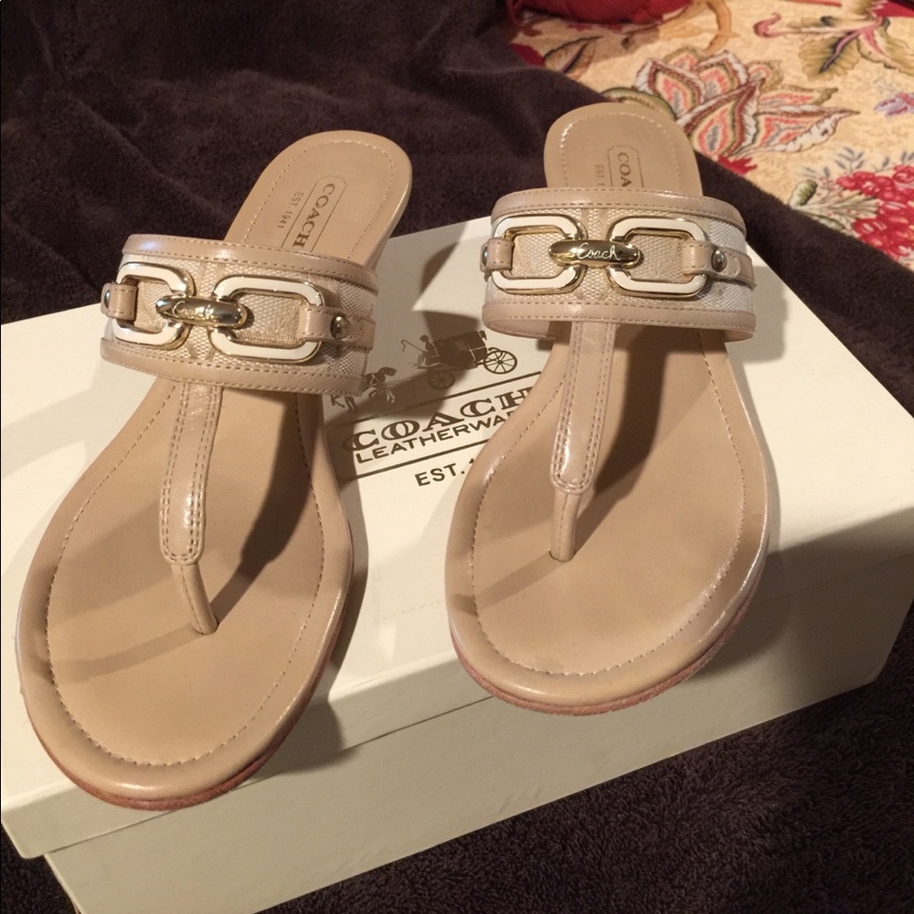 Coach sandal