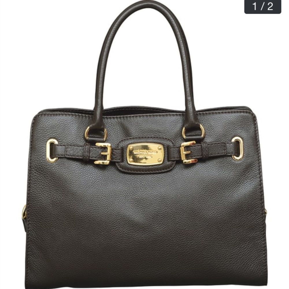 ✨to sell today✨Michael Kors Hamilton pebbled leath