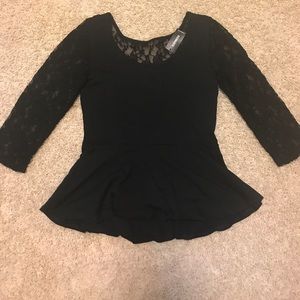 Express Peplum Top