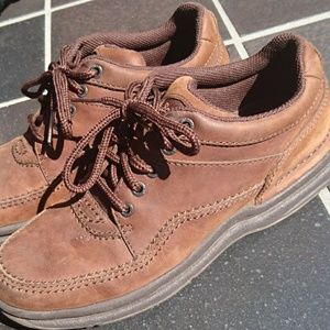 Rockport Loafers, 6, leather, brown