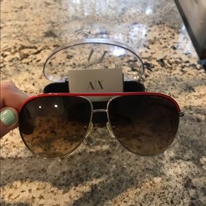 Armani exchange AX aviator Sunglasses