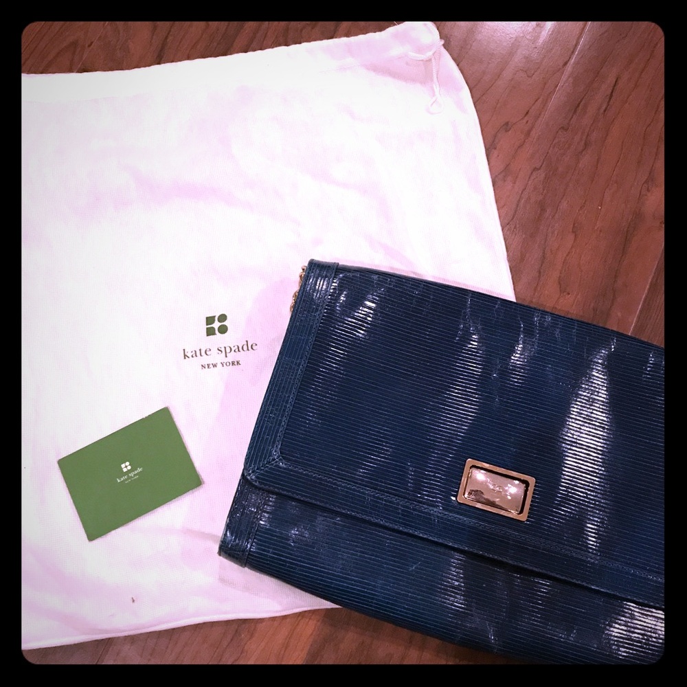 💯 auth KATE SPADE convertible purse/clutch