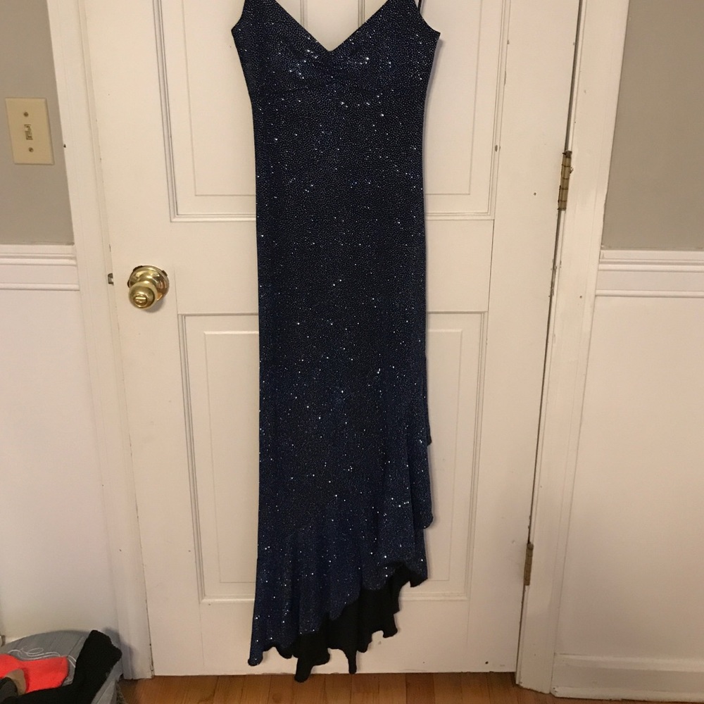 Gorgeous Blue sparkly prom dress