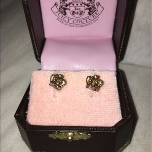 Juicy crown earrings
