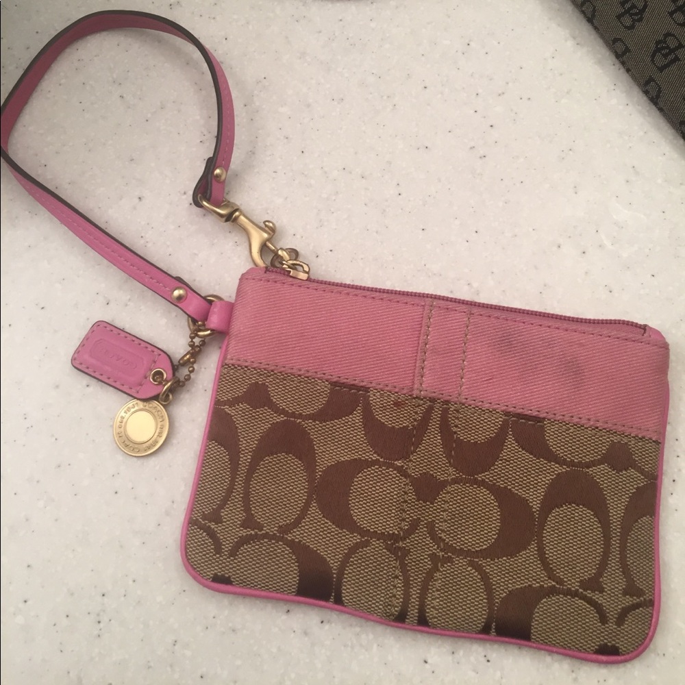Coach wristlet