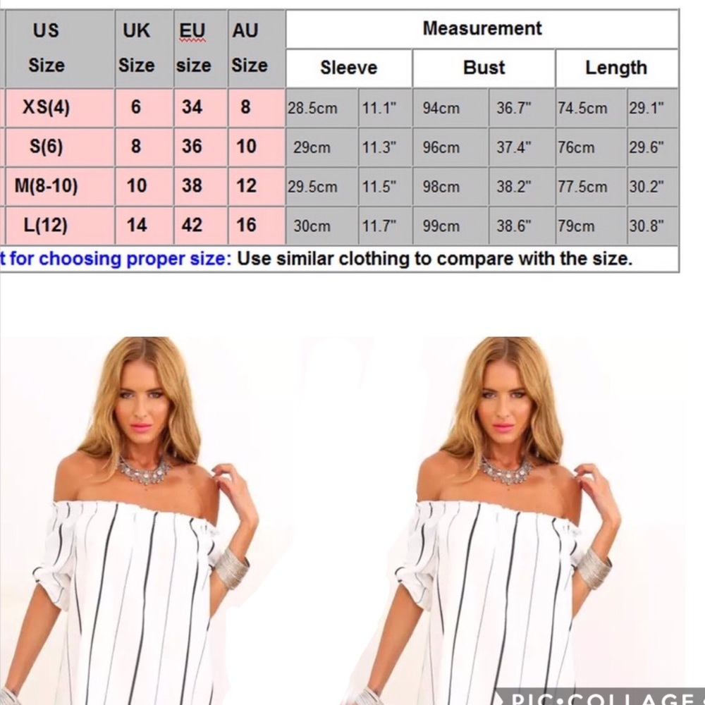 Sale FirmChantal Cold Shoulder Striped Shirt Dress - Picture 2 of 3