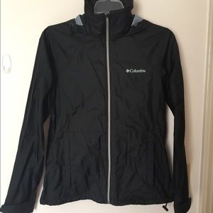 Columbia Black Rainjacket