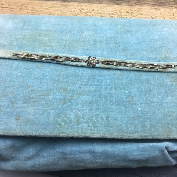 SOLD Vintage Zardozi Embroidered clutch - Picture 8 of 8