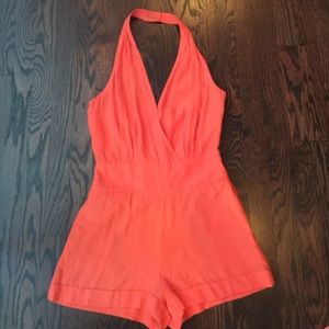 Orange Romper