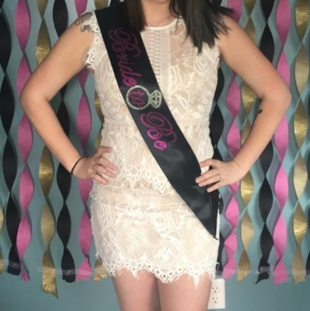 Bachelorette Party "Bride to Be" Sash