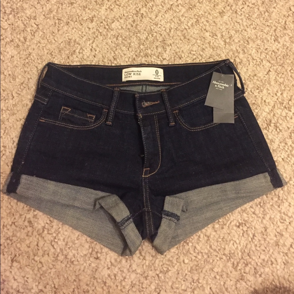 Abercrombie jean shorts