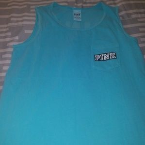 PINK- campus muscle t-shirt