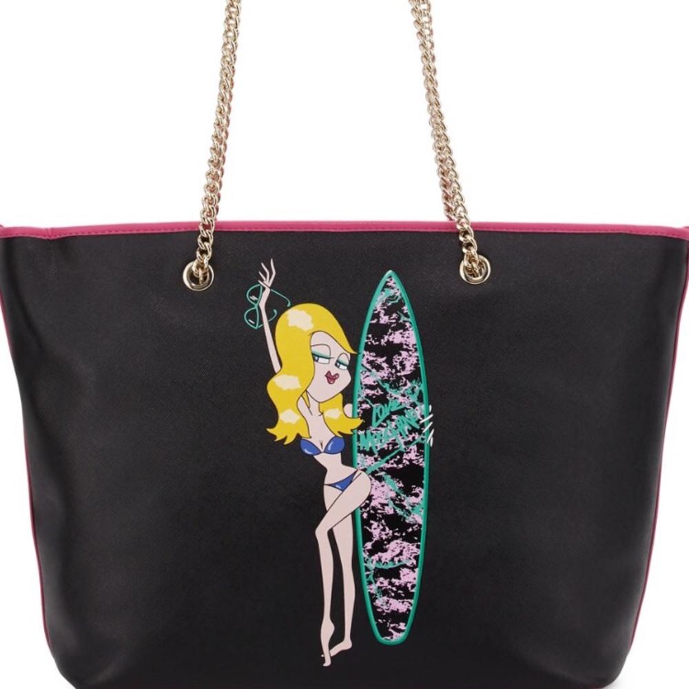 New Love Moschino Faux Leather Tote.