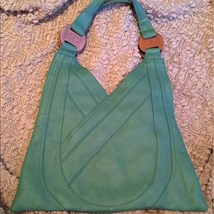 Roomy Green Hobo
