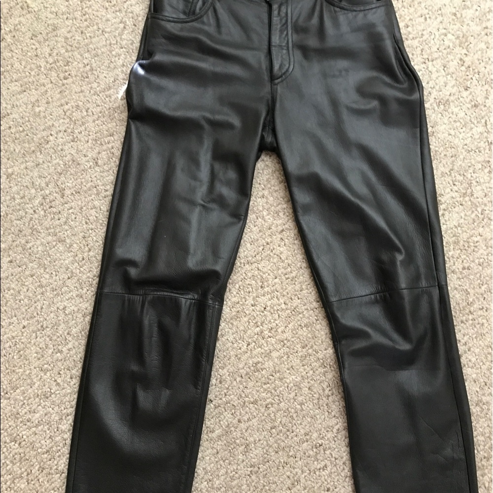 Leather pant